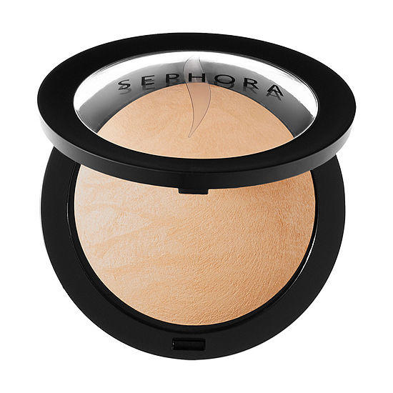 Sephora MicroSmooth Baked Face Compact Mat Tan