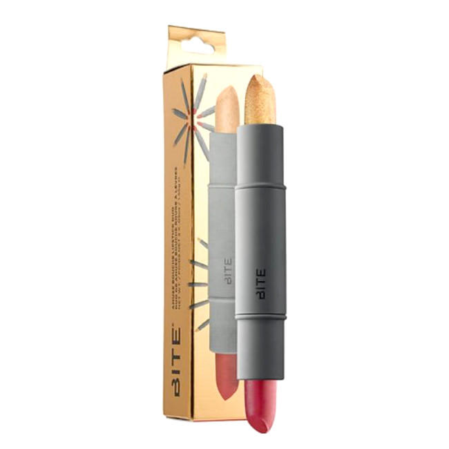 Bite Beauty Amuse Bouche Lipstick Duo Gold / Sour Cherry