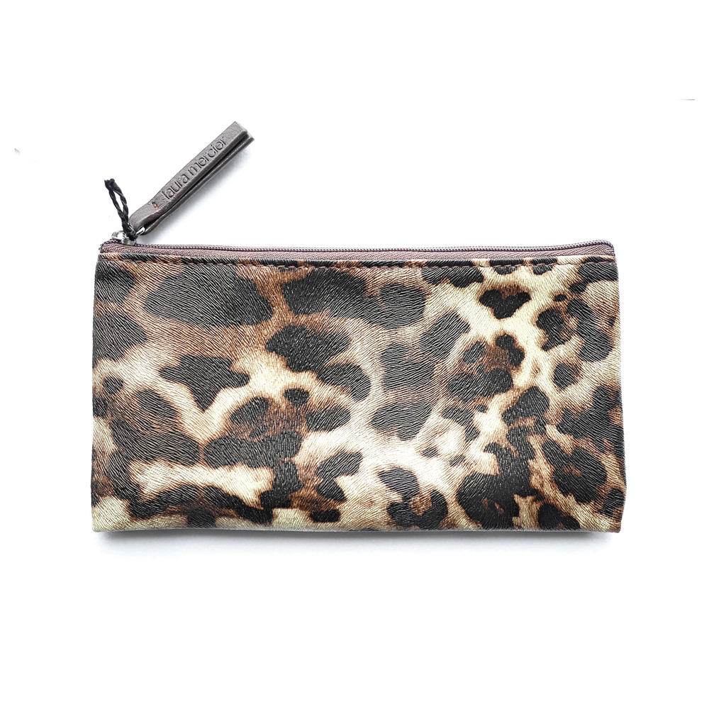 Laura Mercier Radiance Leopard Print Makeup Bag