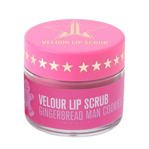 Jeffree Star Velour Lip Scrub Gingerbread Man Cookies