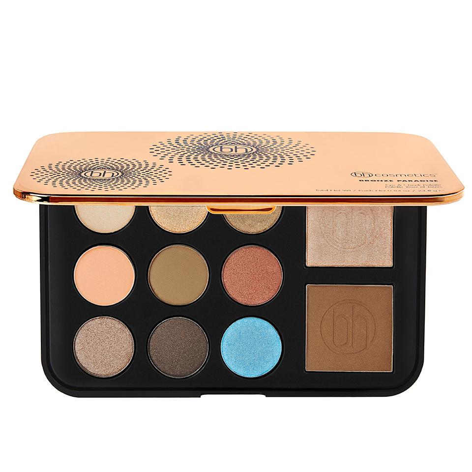 BH Cosmetics Bronze Paradise Eye & Cheek Palette #0