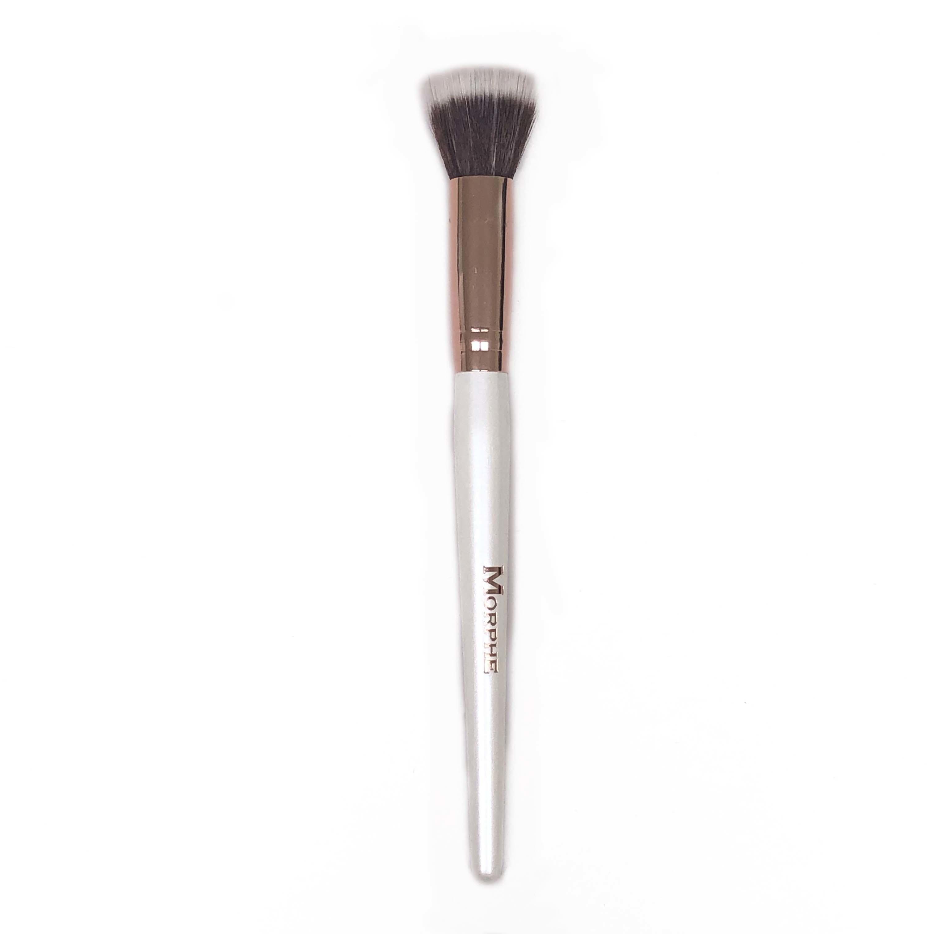 Morphe Flat Top Duo-Fibre Face Brush Pearl White