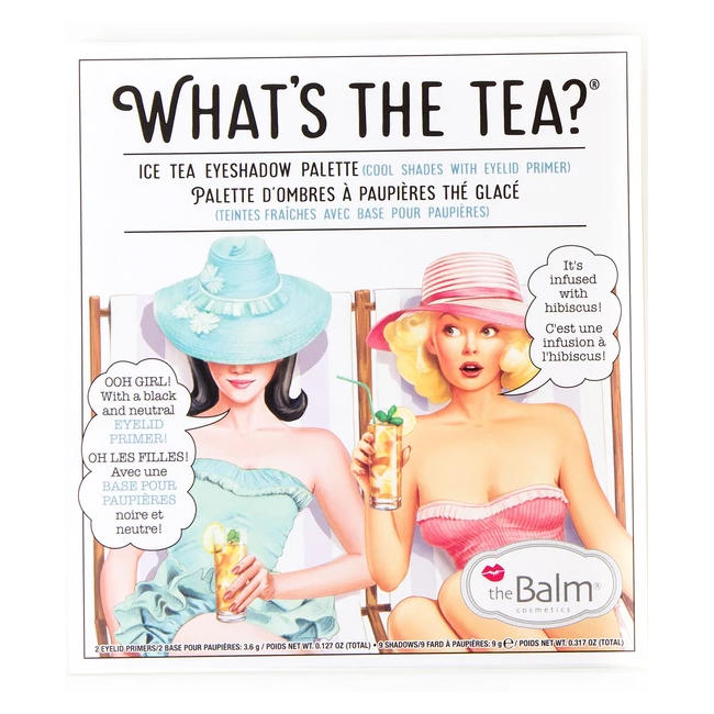 the Balm What's The Tea? Ice Tea Eyeshadow Palette #0