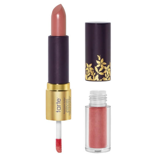 Tarte Amazonian Butter Double-Ended Lip Tint & Crème Duo Neutral Peach