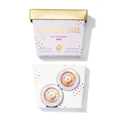 Colourpop Halotop x ColourPop Birthday Cake Super Shock Pigment Duo