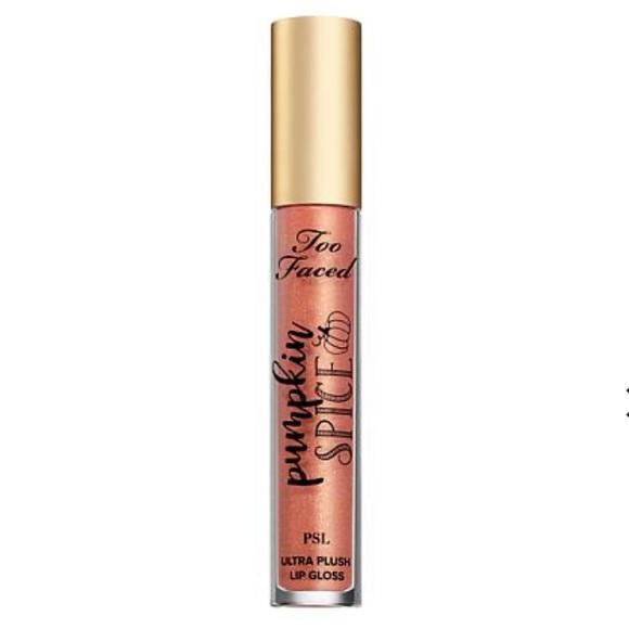 Too Faced Ultra Plush Lip Gloss Pumpkin Spice