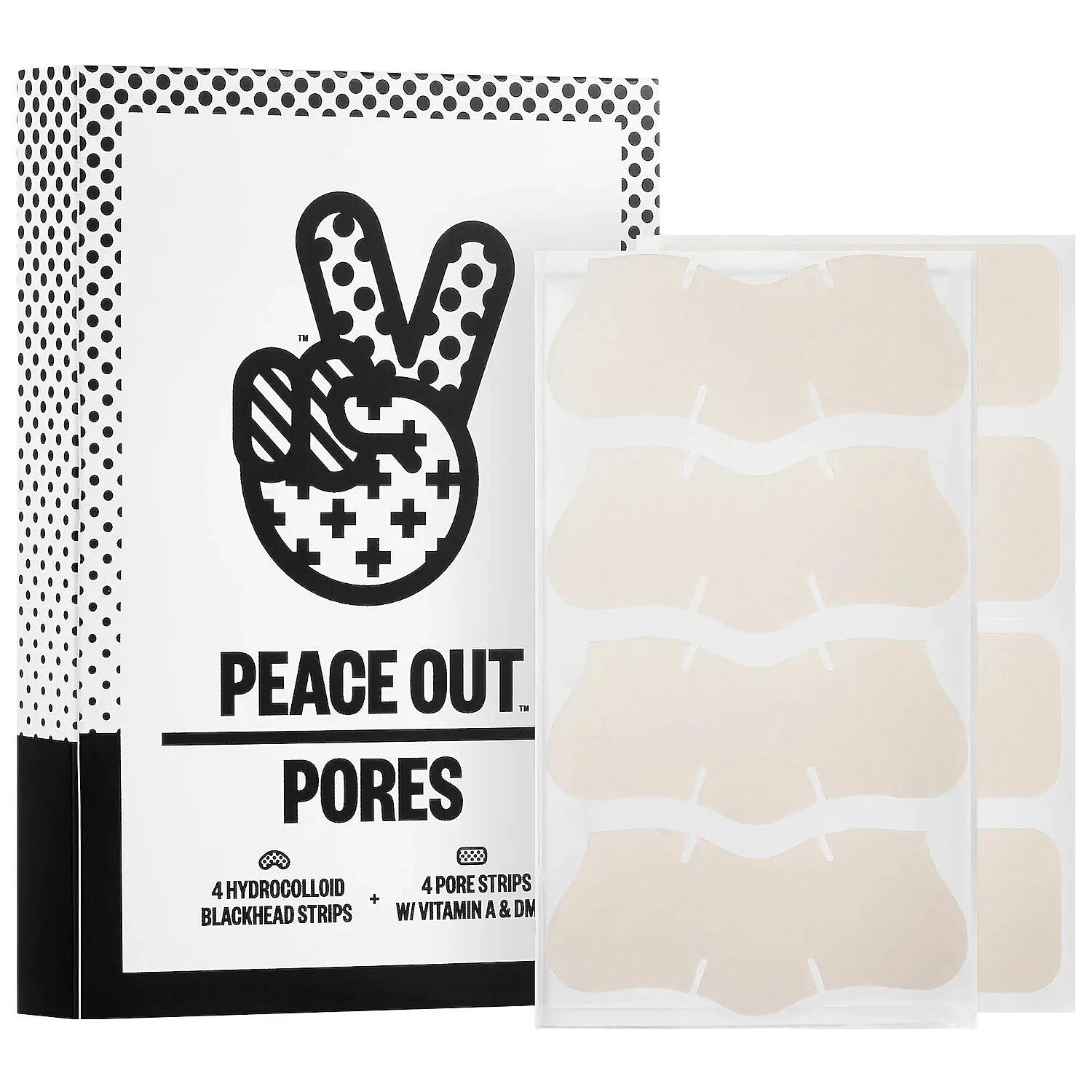 Peace Out Pore Treatment Strips