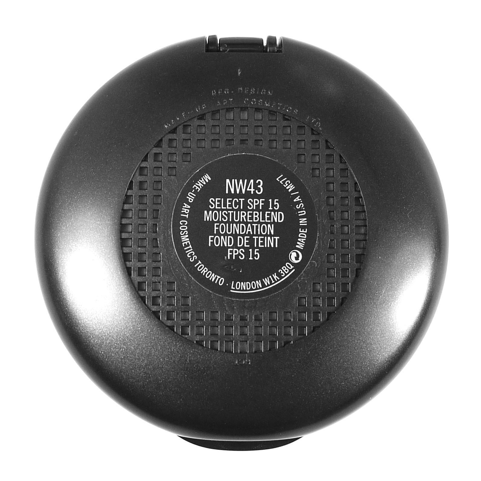 MAC Select SPF 15 Moistureblend Foundation NW43 #3