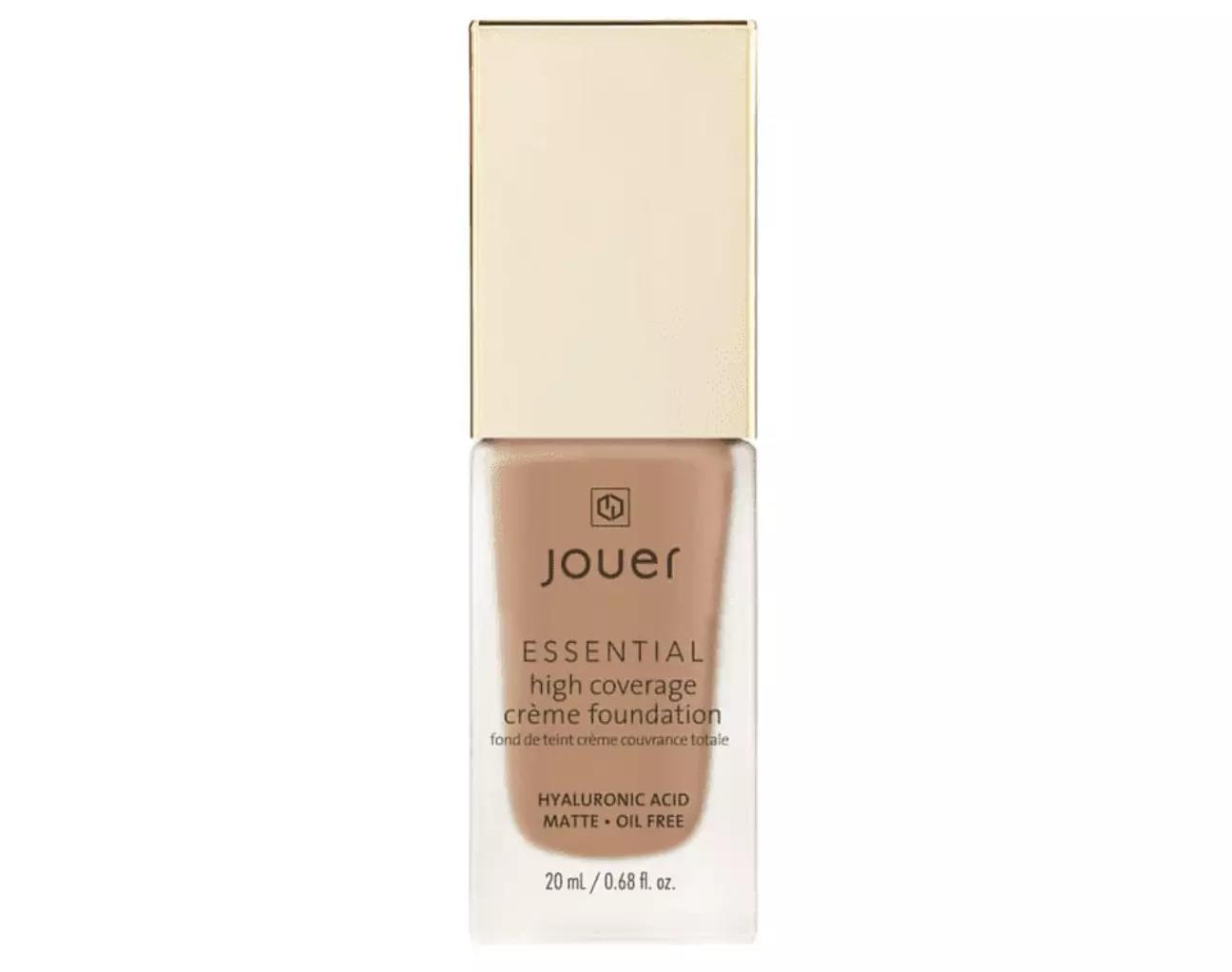 Jouer Essential High Coverage Creme Foundation Walnut Mini