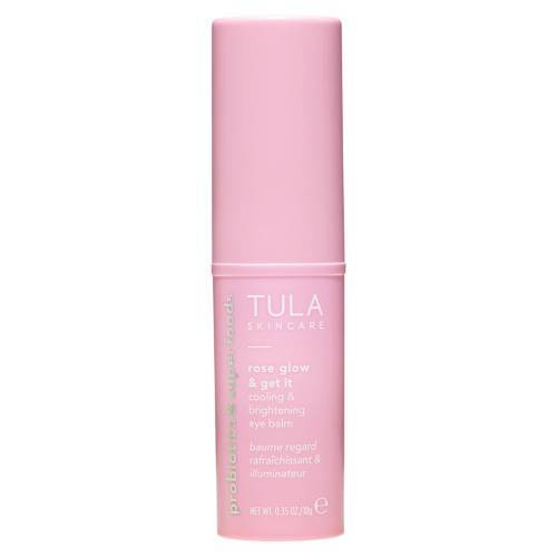 TULA Skincare Rose Glow + Get It Cooling & Brightening Eye Balm