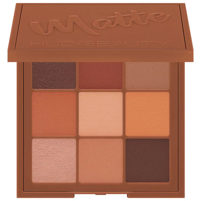 Huda Beauty Warm Matte Obsessions Eyeshadow Palette