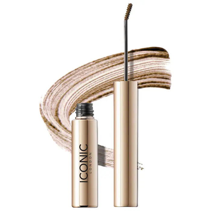 Iconic London Tint And Texture Brow Gel Medium Brown
