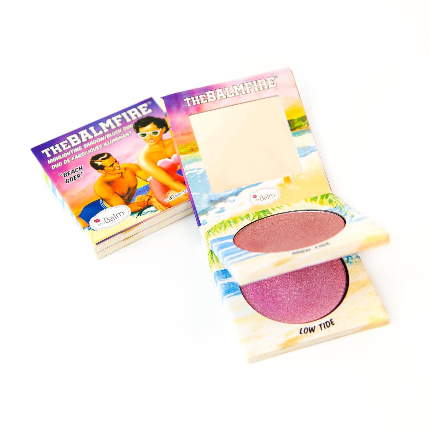 The Balm TheBalmFire Highlighting Shadow/Blush Duo Beach Goer 