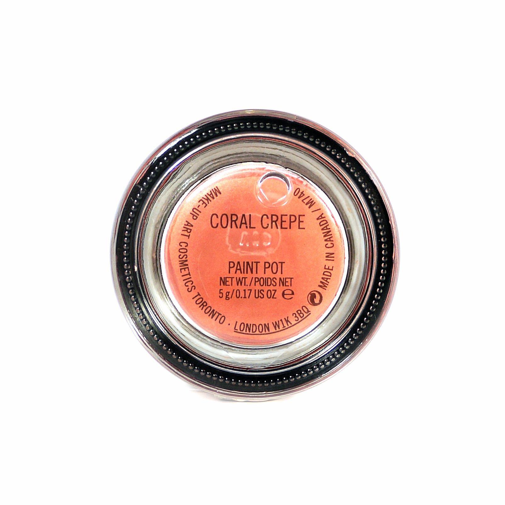MAC Paint Pot Coral Crepe #3