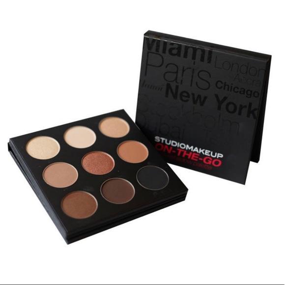 Studio Makeup On The Go Eyeshadow Warmup Palette