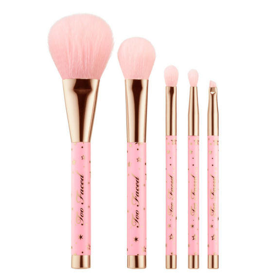 Too Faced Christmas Dreams Brush Set (Without Small Shader)