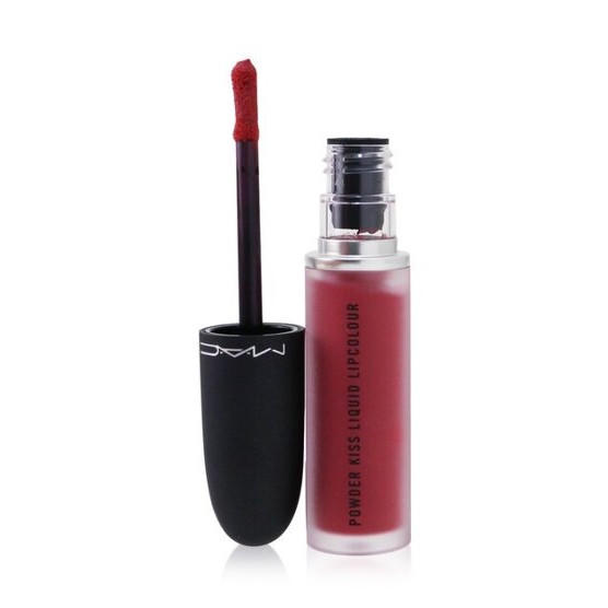 MAC Powder Kiss Liquid Lipcolour A Little Tamed