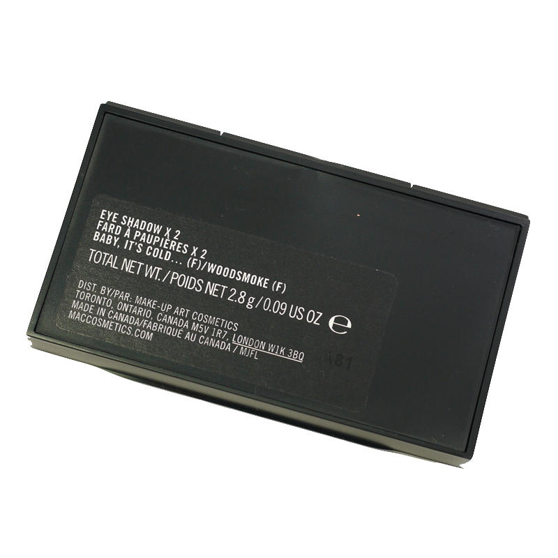 MAC Eyeshadow Duo Baby It's Cold.. And Woodsmoke #1