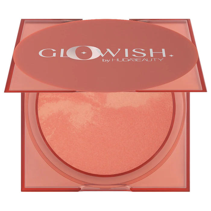 Huda Beauty GloWish Cheeky Vegan Blush Healthy Peach 01