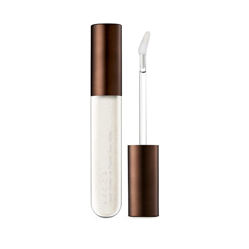 BECCA Liquid Crystal Lip Topper Glow Gloss Pearl x Gold