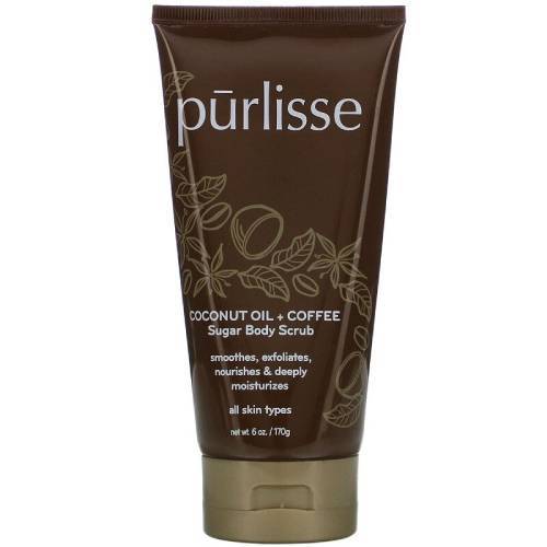 Purlisse Coconut Oil + Coffee, Sugar Body Scrub Mini