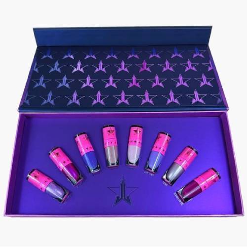 Jefree Star Cosmetics Queen Bitch Mini Purple Velour Liquid Lipstick Set