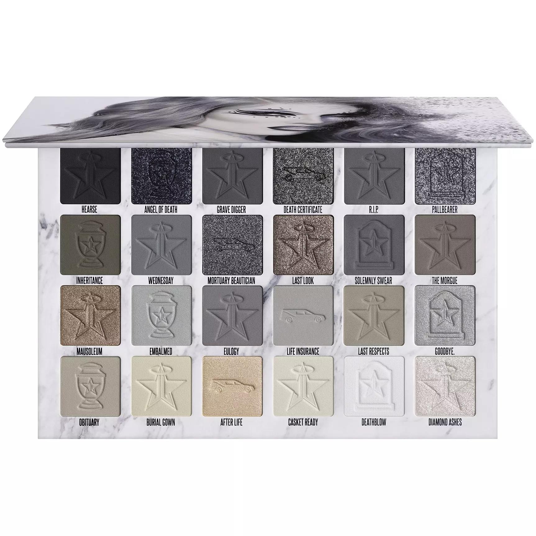 2nd Chance Jeffree Star Cosmetics Cremated Eyeshadow Palette