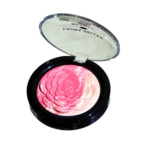 Laura Geller Baked Gelato Vivid Flower Blush Pink Dahlia