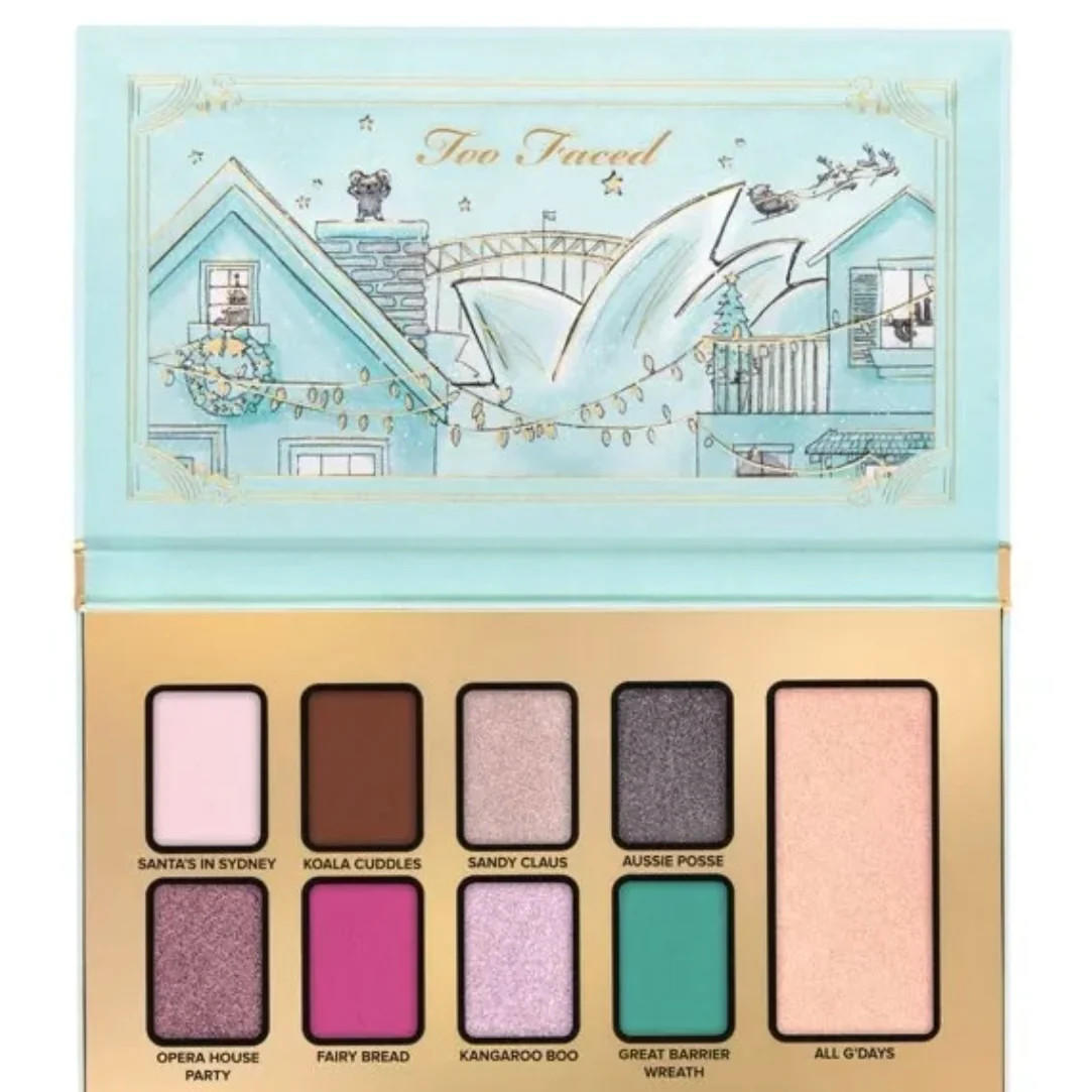 Too Faced Christmas In Sydney Palette
