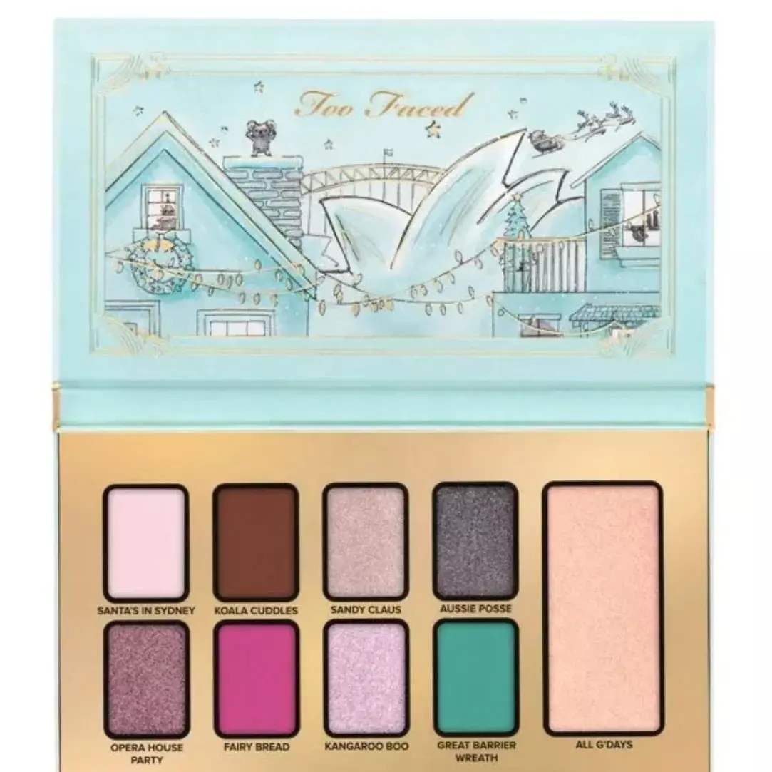 Too Faced Christmas In Sydney Palette Best deals on Too