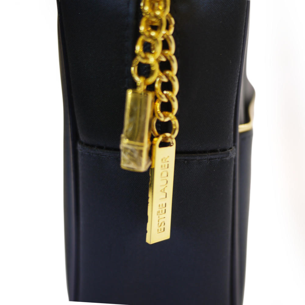 Estee Lauder XL Navy Blue Makeup Bag #1