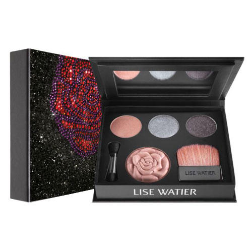 Lise Watier Eye and Cheek Palette Glamour Rose