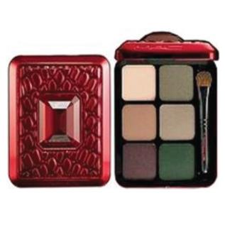 MAC Intriguing Scarlet: 6 Warm Eyes Red Collection #0