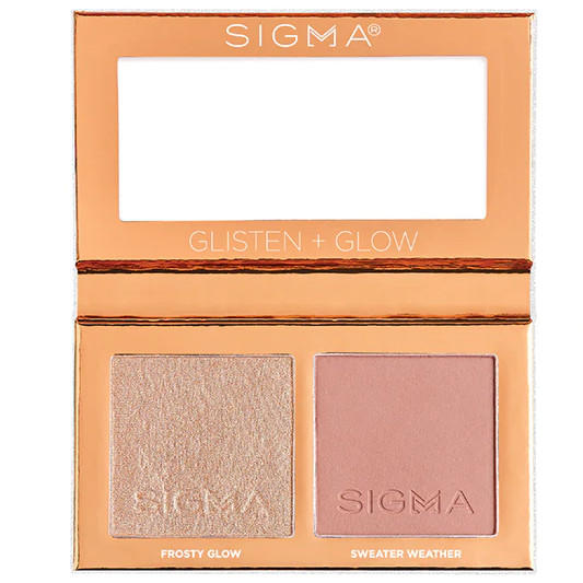 Sigma Glisten + Glow Cheek Duo