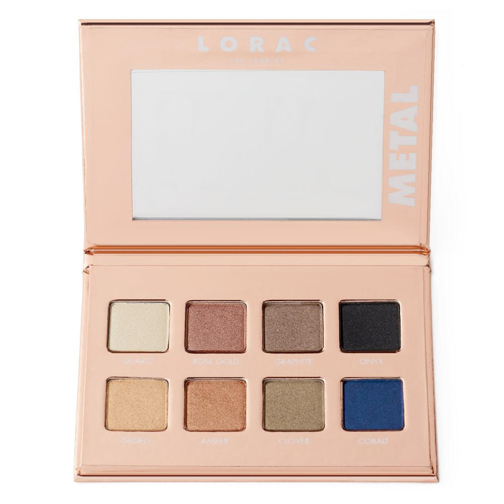 LORAC Pro Metal Eyeshadow Palette Rose Gold #0
