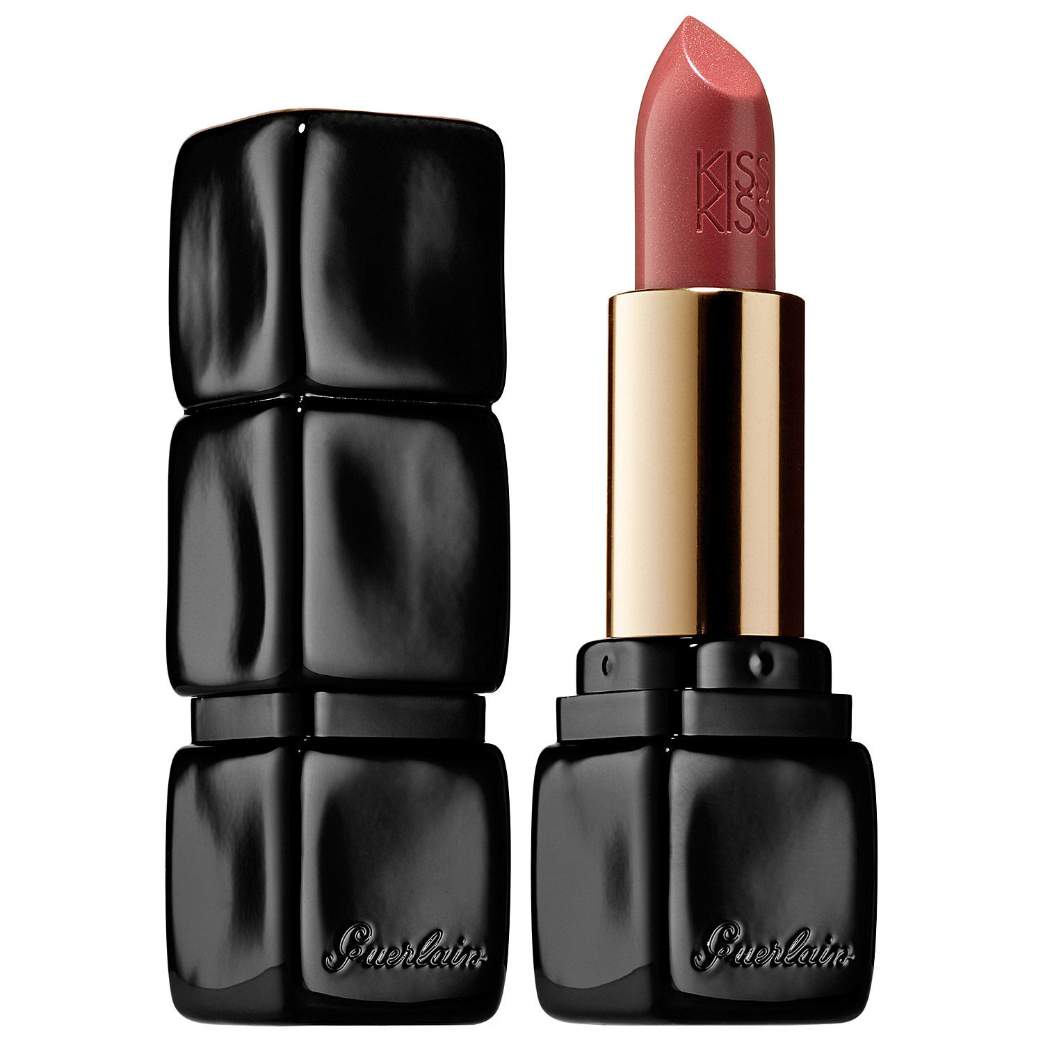Guerlain KissKiss Creamy Satin Finish Lipstick Baby Rose 368