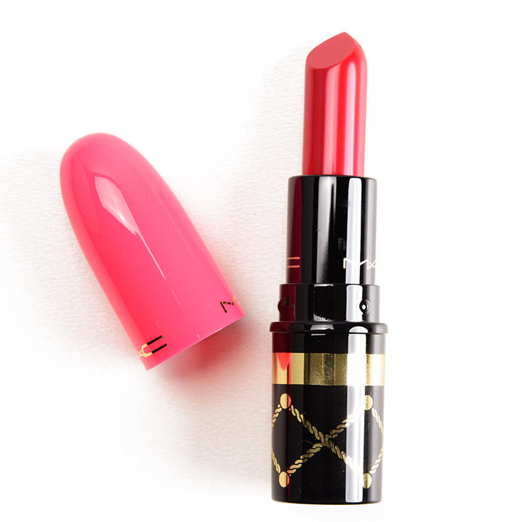 MAC Lipstick M.A.C. Red Nutcracker Collection Mini