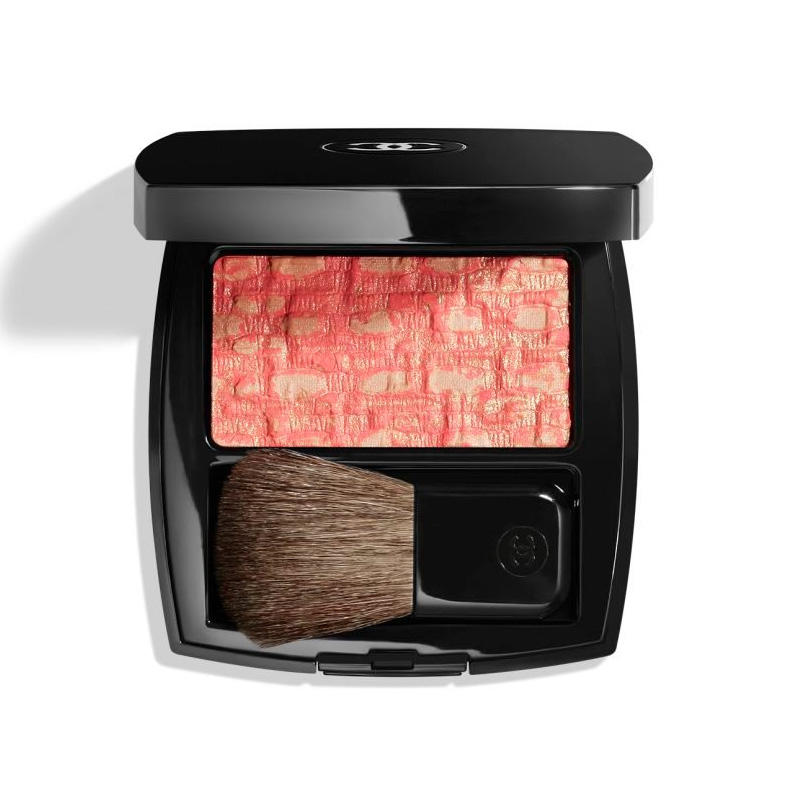 Chanel Les Tissages De Chanel Blush Duo Tweed Coralline 100