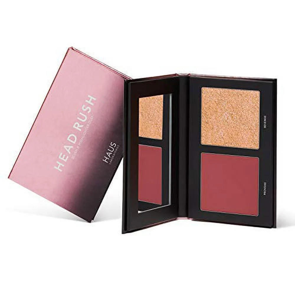 Haus Laboratories Head Rush Blush & Highlighter Duo Provoke/Revenge