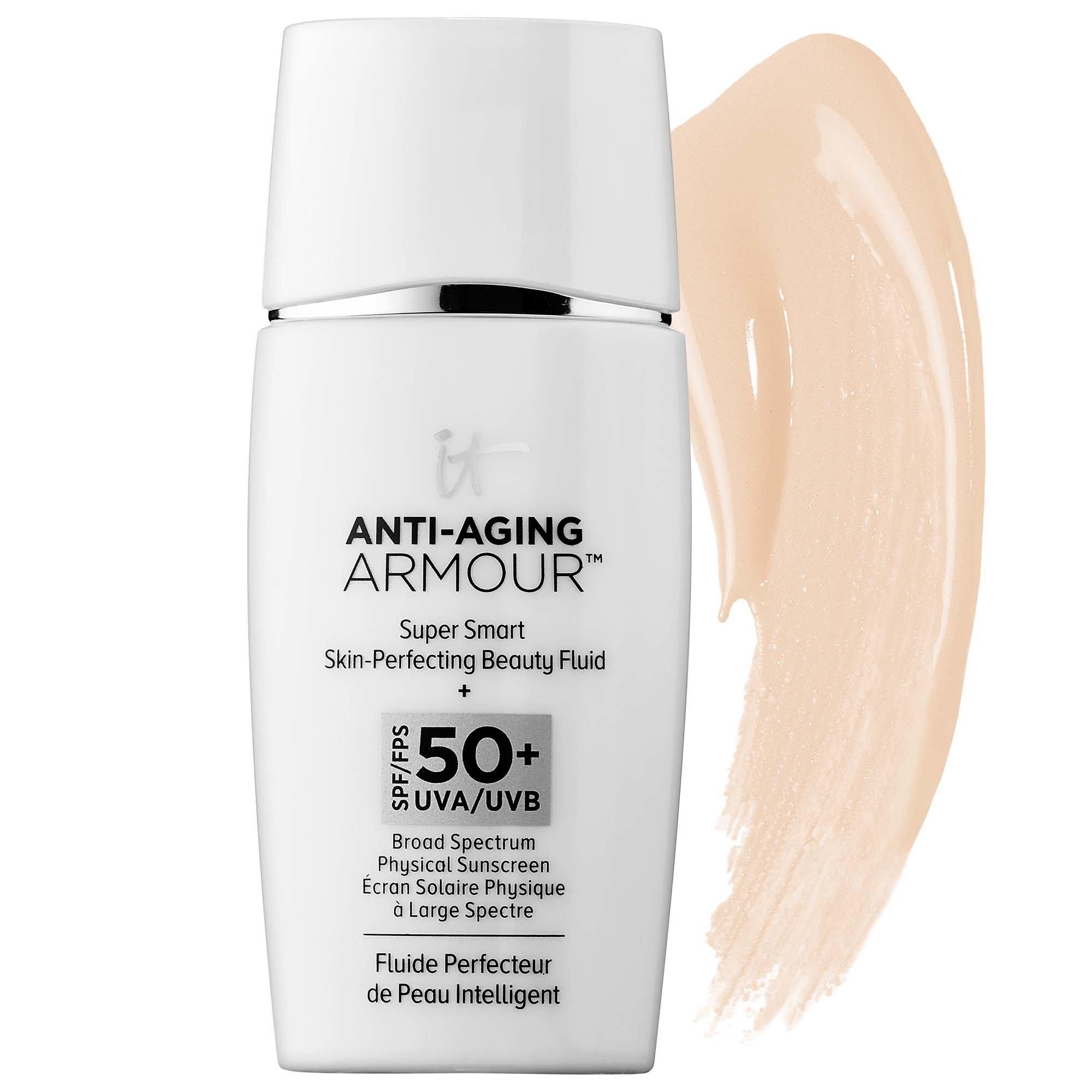 IT Cosmetics Anti-Aging Armour Super Smart Skin-Perfecting Beauty Fluid SPF 50+