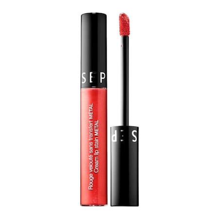 Sephora Cream Lip Stain METAL Red Magma 112