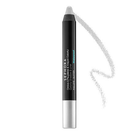 Sephora Colorful Shadow & Liner Silver Glitter 18