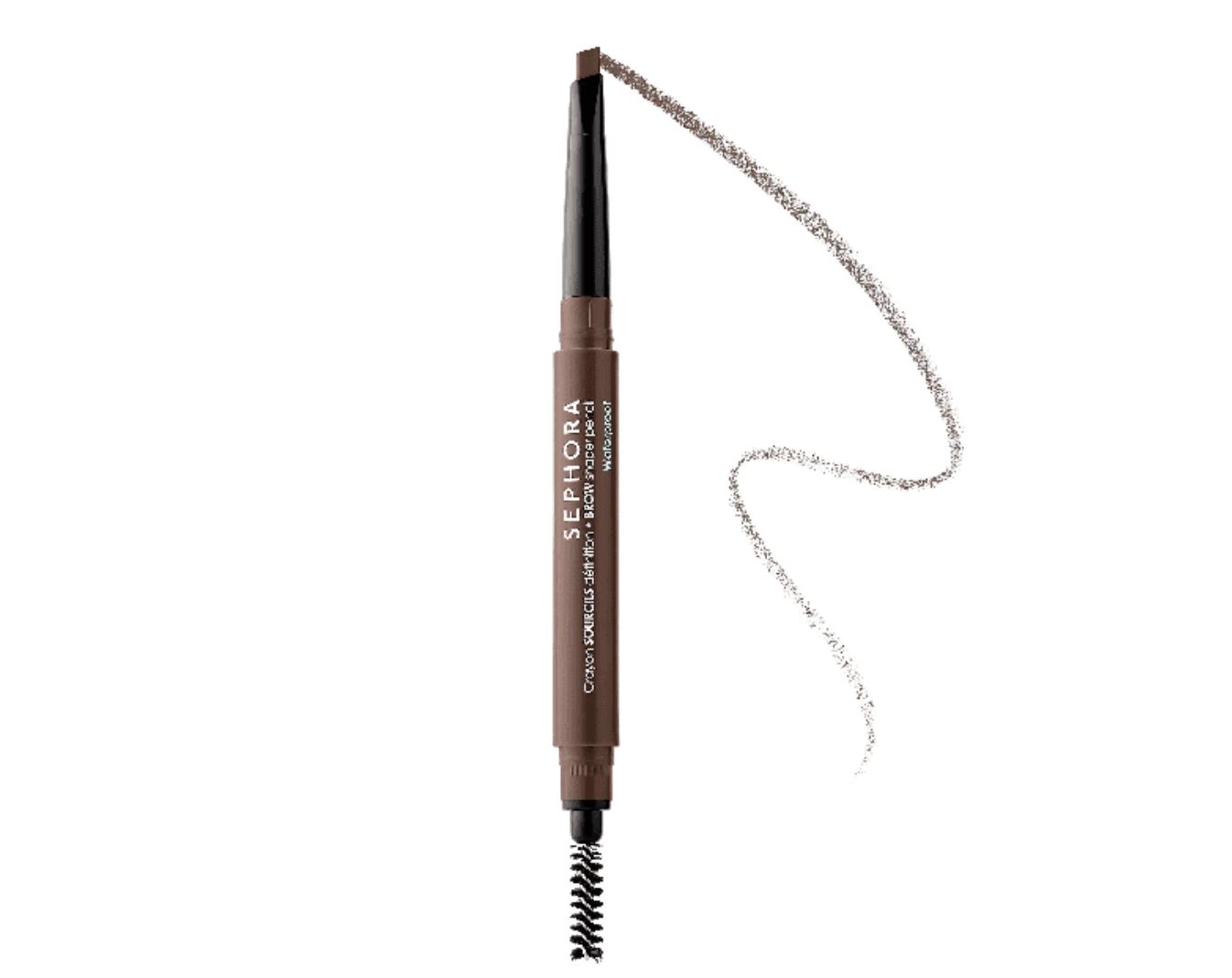 SEPHORA Brow Shaper Pencil Waterproof Chocolate Brown 08