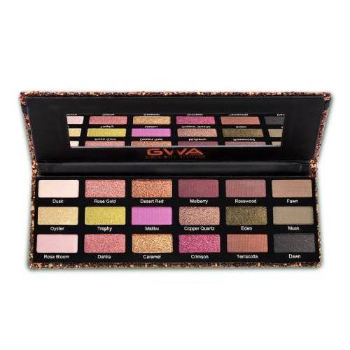 GWA London Cosmetics Rose Metals Eyeshadow Palette