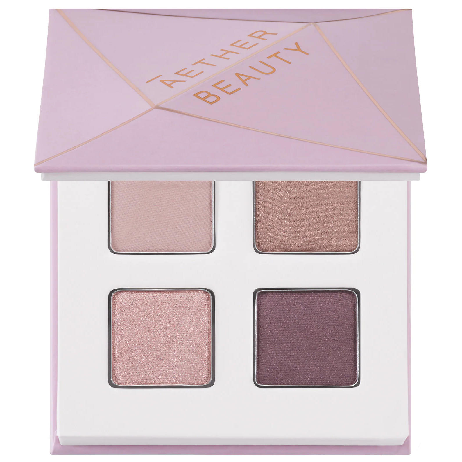 Aether Beauty Mini Crystal Eyeshadow Palette Ametrine