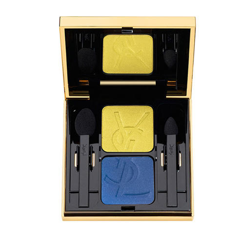 YSL Ombres Duolumieres Eyeshadow Duo 37 Scorch Yellow/Blist Blue