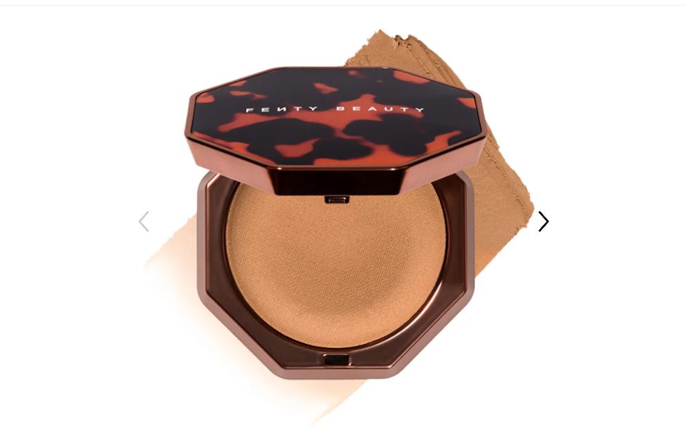Fenty Beauty by Rihanna  Sun Stalk'r Soufflé Blurring + Blendable Pressed Mousse Cream Bronzer Maple Glaze