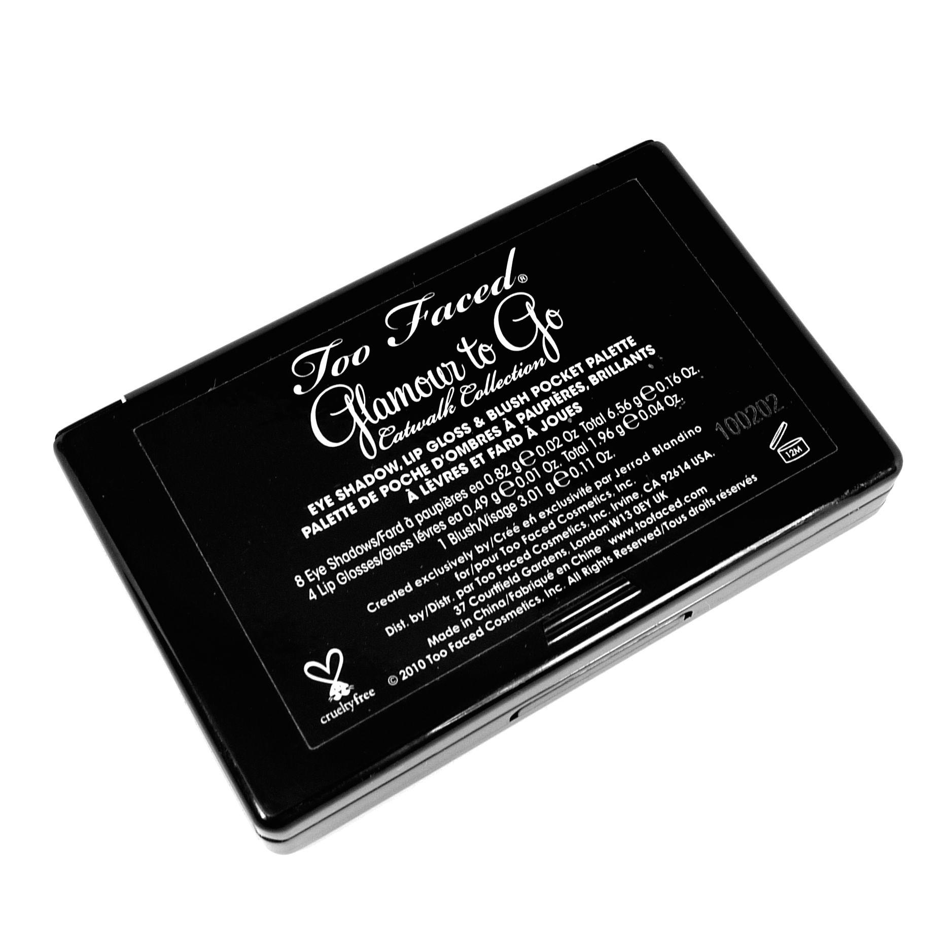 Too Faced Glamour To Go Palette Catwalk Collection #2