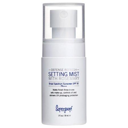 Supergoop! Defense Refresh Setting Mist With Rosemary Travel