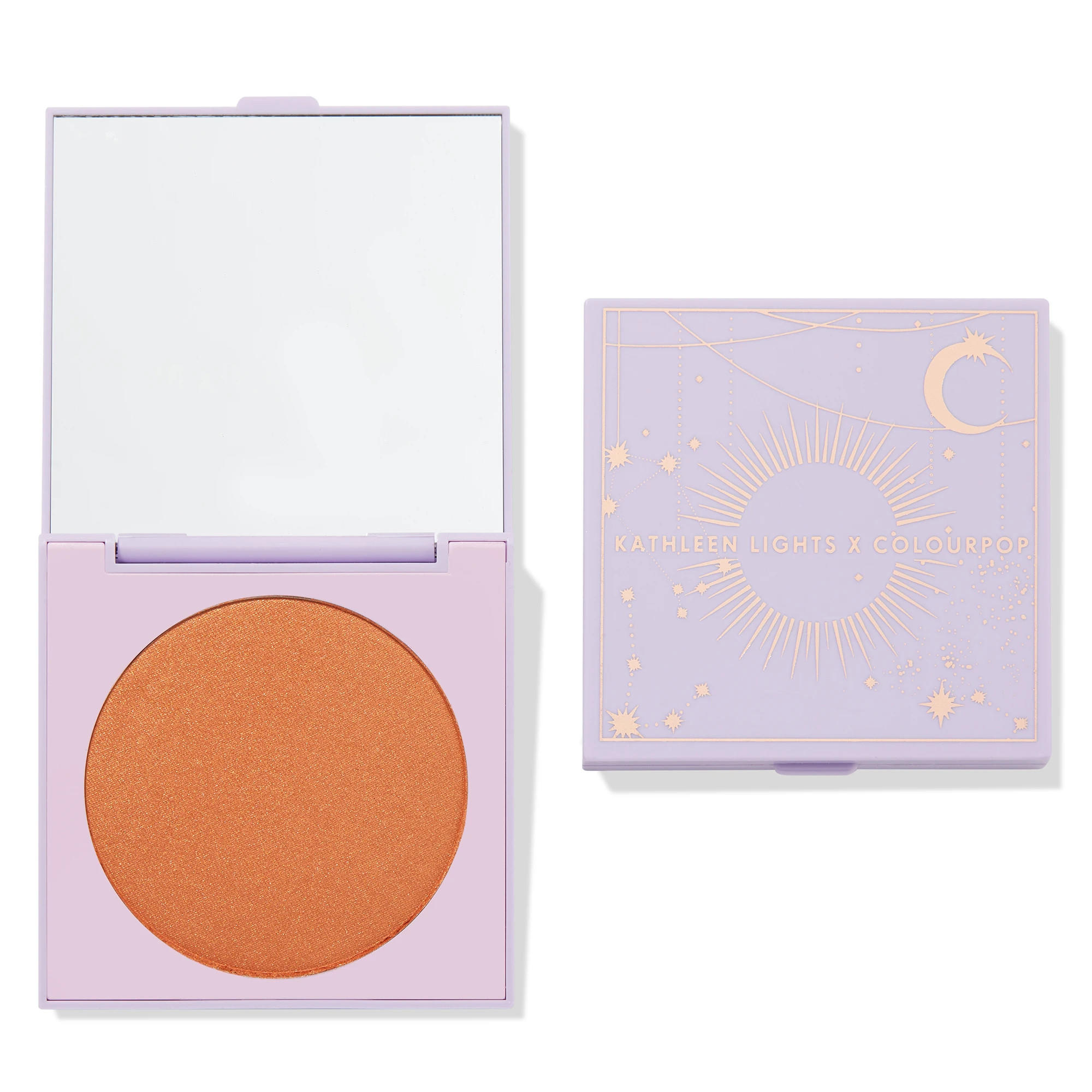 ColourPop x Kathleen Lights Pressed Powder Blush So Retrograde
